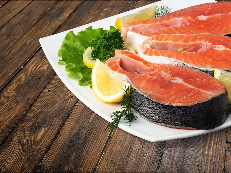 不飽和脂肪酸を多く含む鮭か